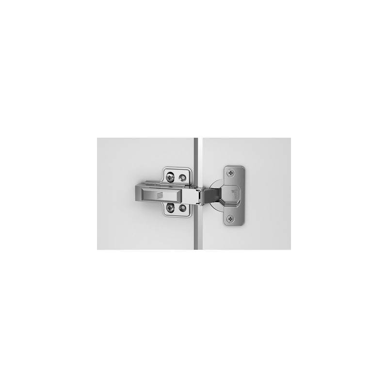 Charnière inox avec amortisseur à visser angle 105° VEOSYS - HETTICH