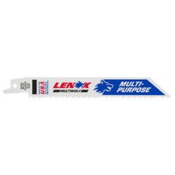 Lot de 5 lames de scie sabre - LENOX