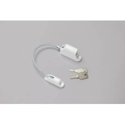 Entrebâilleur de fenêtre souple STYL'AIR blanc - SOCONA