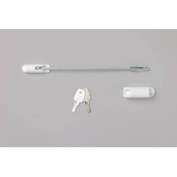 Entrebâilleur de fenêtre souple STYL'AIR blanc - SOCONA