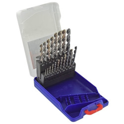 Coffret 19 forets métal 5% Cobalt HSS - TIVOLY