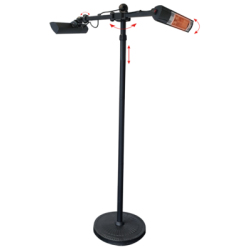 Chauffage radiant infrarouge orientable REH3000 TLC2 - S PLUS