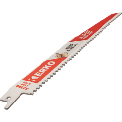 Lot de 5 lames de scie sabre 228 mm WOOD AND METAL K16 - ERKO