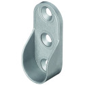 Naissance aluminium pour tube de penderie ovale - HAFELE