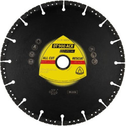 Disque à tronçonner diamant diamètre 230 mm DT900 ACR - KLINGSPOR