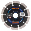 Disque à tronçonner diamant béton diamètre 125 mm LD050 - RHODIUS