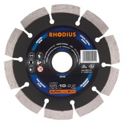 Disque à tronçonner diamant béton diamètre 125 mm LD050 - RHODIUS