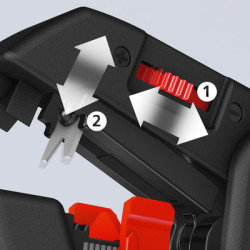 Pince à dénuder automatique - KNIPEX