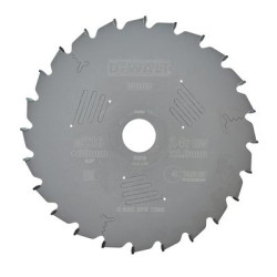 Lame de scie circulaire stationnaire bois diamètre 216 mm 24 dents - DEWALT
