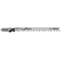 Lot de 5 lames de scie sauteuse HCS Clean bois 100 mm T101D - BOSCH