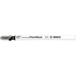 Lot de 5 lames de scie sauteuse bois T308B -T308BFP - BOSCH
