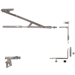Kit pour oscillo-battant inversé avec compas MAGICUBE 130 - FAPIM