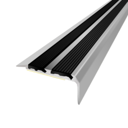 Nez de marche à visser aluminium 12V - DINAC