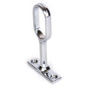 Piton sur platine pour tube de penderie ovale - COGEFERM