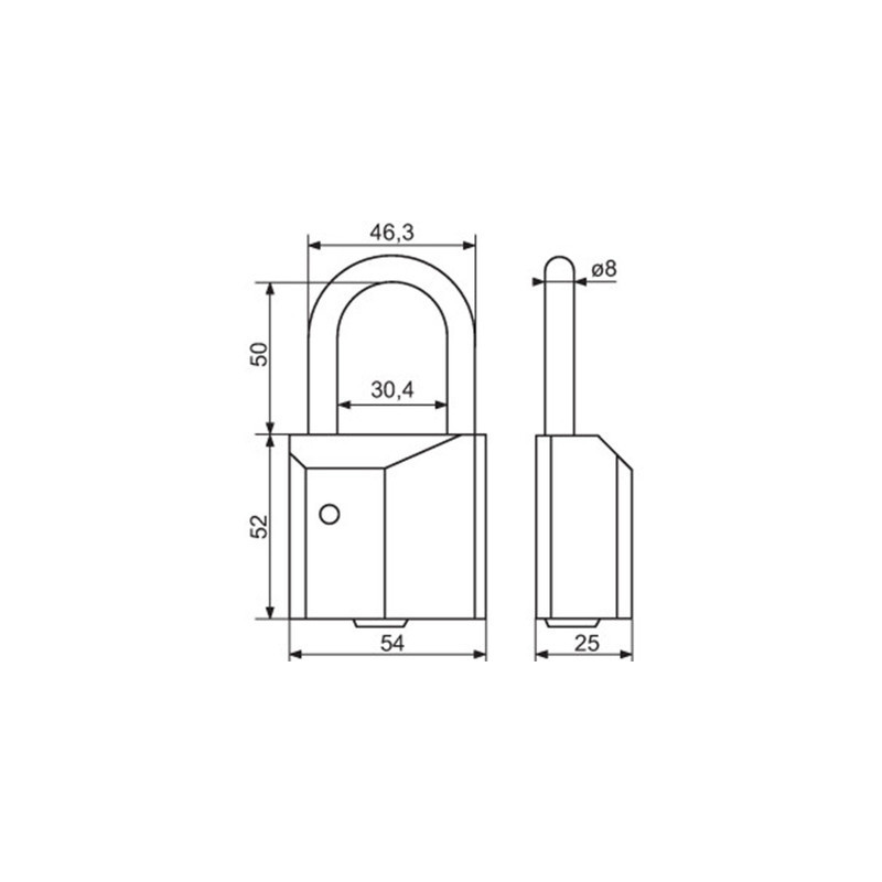 Cadenas profil européen GERA - ISEO