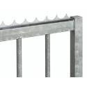 Lisse défensive 2 mètres à souder - LOCINOX
