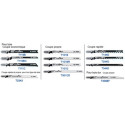 Lot de 5 lames de scie sauteuse bois mm - BOSCH