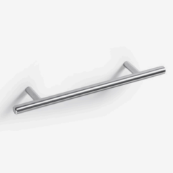 Poignée de meuble à tirage barre inox brossé I-200 - DIDHEYA