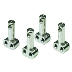Adaptateur de raccord pour profilés en aluminium de 19 mm de large - HETTICH