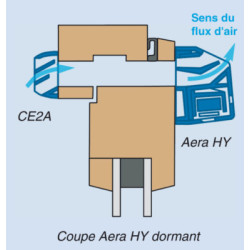 Entrée d'air hygroréglable AIRA HY - ANJOS