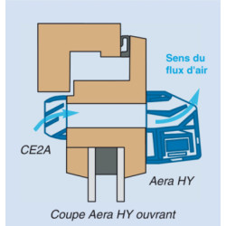Entrée d'air hygroréglable AIRA HY - ANJOS