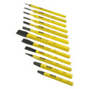 Lot de 12 pointeaux et chasses goupilles - STANLEY