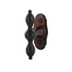 Bouton de crémone BEARN fer patiné - BRIONNE