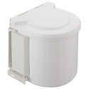 Poubelle 5L blanche - HAFELE