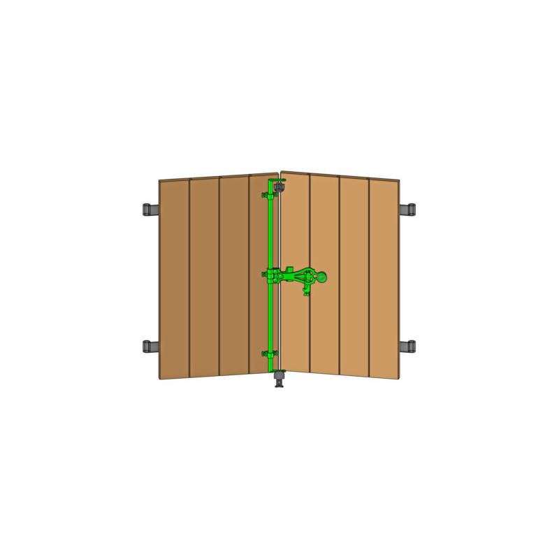 Kit espagnolette ronde rustique - BRASIER