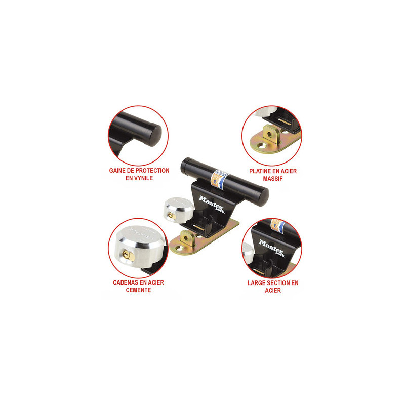 Kit antivol porte de garage basculante - MASTER LOCK
