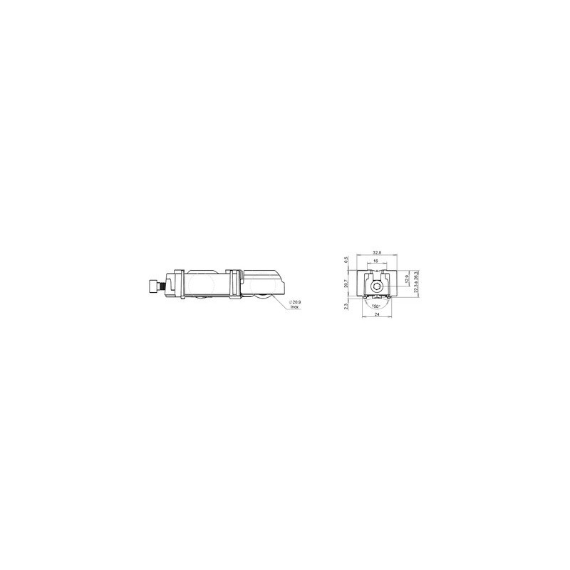 Chariot pour coulissant réglable DS467 - CROISEE DS