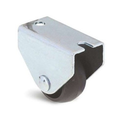 Roulette sur platine roue polypropylène fixe Ø40 DRILL - GUITEL HERVIEU