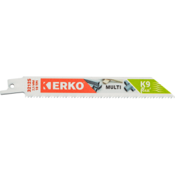 Lot de 5 lames de scie sabre 150 mm MULTI K9 - ERKO
