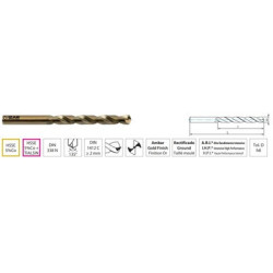 Foret métal Cobalt HSS 1016 - IZAR