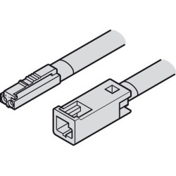 Rallonge d'alimentation Loox5 24V 2 pôles - HAFELE