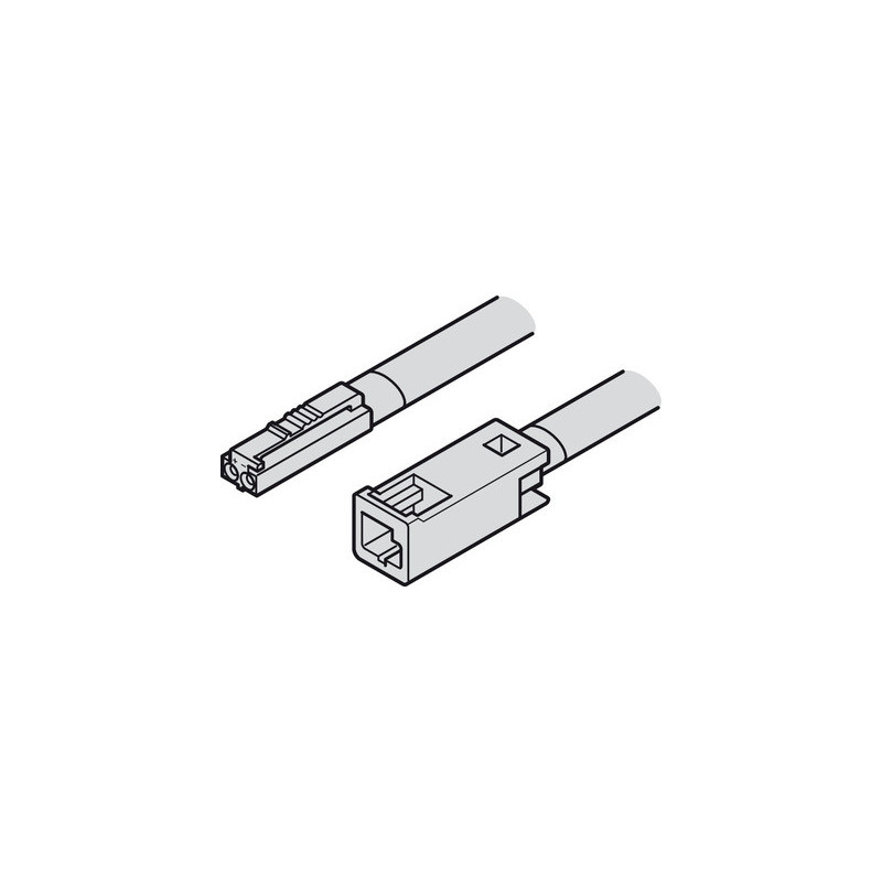 Rallonge d'alimentation Loox5 24V 2 pôles - HAFELE