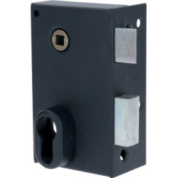 Serrure applique monopoint verticale à fouillot profil européen - JPM