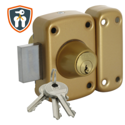 Verrou monopoint double entrée ARNOV 16 s'entrouvrant - ISEO