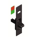 Bouton saillant pour fermeture 2260 semi-automatique 2262 noir - CROISEE DS