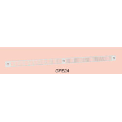 Grille de façade plastique pour entrée d'air autoréglable GPE2A - ANJOS
