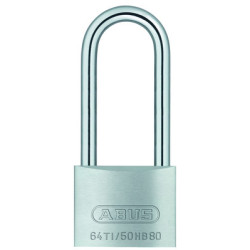 Cadenas à clé anse rallongée TITALIUM - ABUS