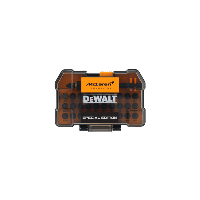 Coffret 32 pièces toughcase flextorq MCLAREN - DEWALT