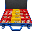 Coffret de 696 bagues de paumelles laiton - COGEFERM