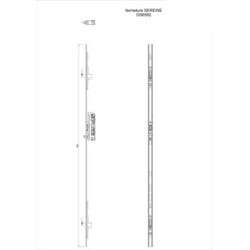 Fermeture monobloc aluminium SEREINE - CROISEE DS