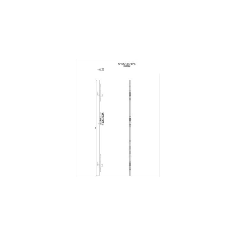 Fermeture monobloc aluminium SEREINE - CROISEE DS