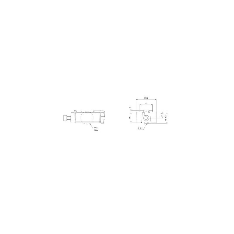 Chariot pour coulissant SEPALUMIC 3200 - CROISEE DS