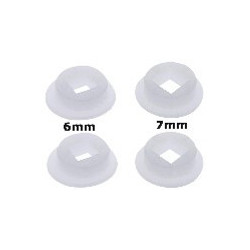 Lot de 2 portées carré de 6 / 7 mm - CADAP