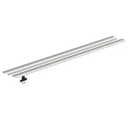 Profil support soulevant coulissant D K-15661 longueur 2500 mm - FERCO