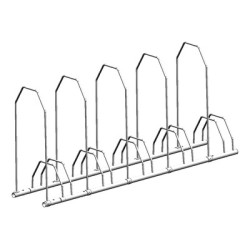 Support de vélos avec arceaux d'appui 5 places - VISO