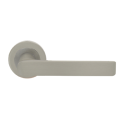 Ensemble sur rosace ronde chromé CLARY - CADAP